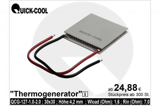 Thermogenerator QCG-127-1.0-2.0