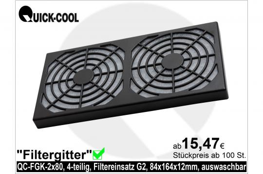 Filtergitter-QC-FGK-2x80