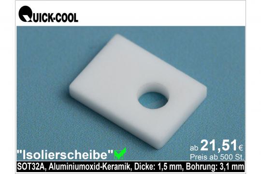 AL2O3-Isolierscheibe-SOT32A-1,5mm
