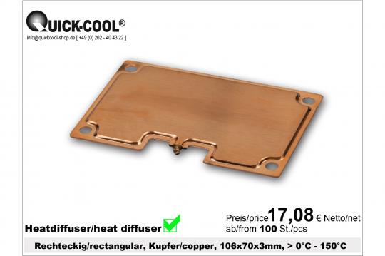 Heatdiffuser-rectangular