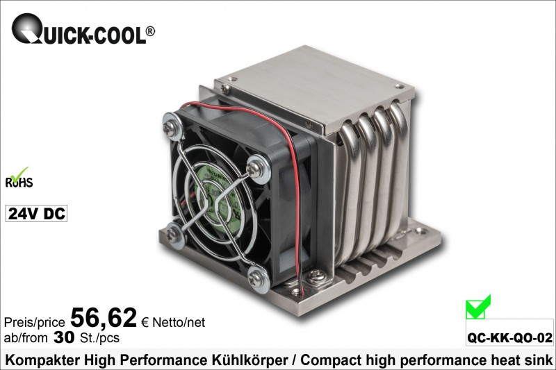 Compact high performance Heat sink