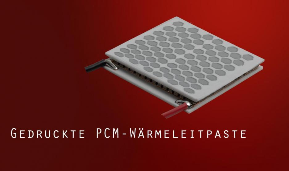 Gedruckte PCM-Wärmeleitpaste von Quick-Cool